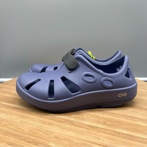 OOFOS OOcandoo Unisex Fisherman Recovery Water Drop Slip On Shoes Men 4 Women 6